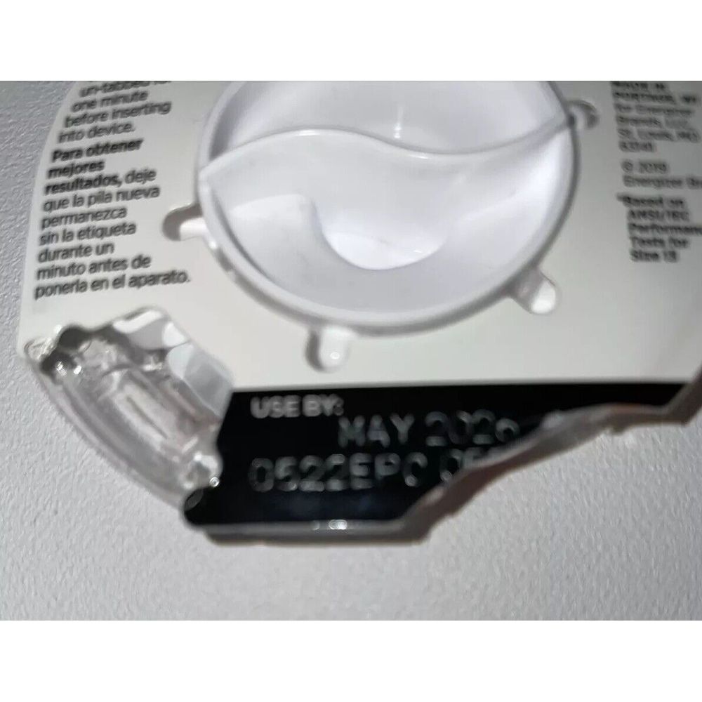 Rayovac Hearing Aid Batteries 6 Pack Size 13 Orange Tab New 1.45V‎ Ex: May 2026 - Picture 3 of 5